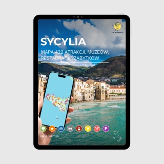 Sycylia - mega mapa 422 atrakcji turystycznych