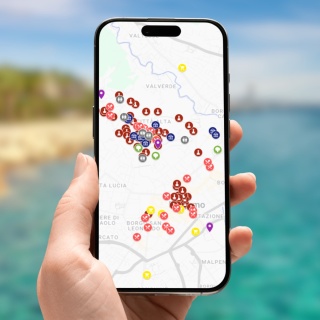 Bergamo - mega mapa 164 atrakcji turystycznych