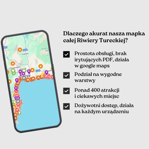 zalety mapy atrakcji RiwieryTureckiej od zwijajmanatki.pl