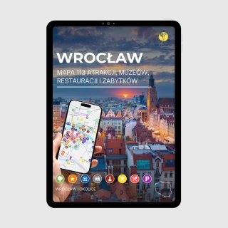 Wrocław - mega mapa 113 atrakcji turystycznych