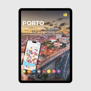 Porto - mega mapa 115 atrakcji turystycznych