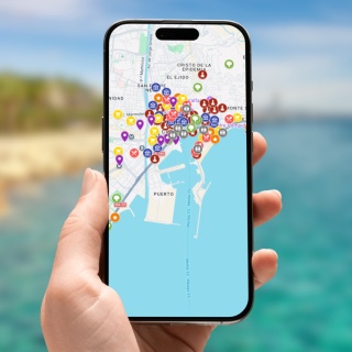 Malaga - mega mapa 127 atrakcji turystycznych