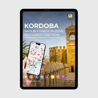 Kordoba - mega mapa 86 atrakcji turystycznych