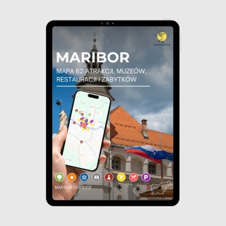 Maribor - mega mapa 62 atrakcji turystycznych
