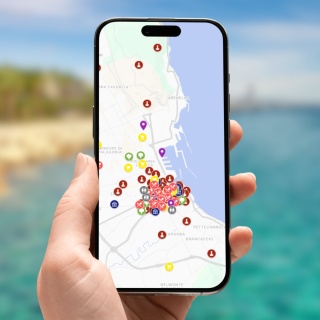 Palermo - mega mapa 102 atrakcji turystycznych