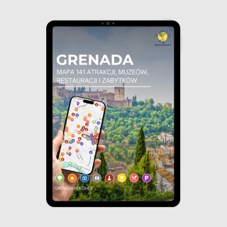 Grenada - mega mapa 141 atrakcji turystycznych