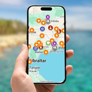 Andaluzja - mega mapa 525 atrakcji turystycznych