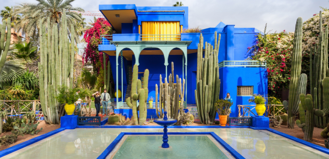 ogr&oacute;d majorelle