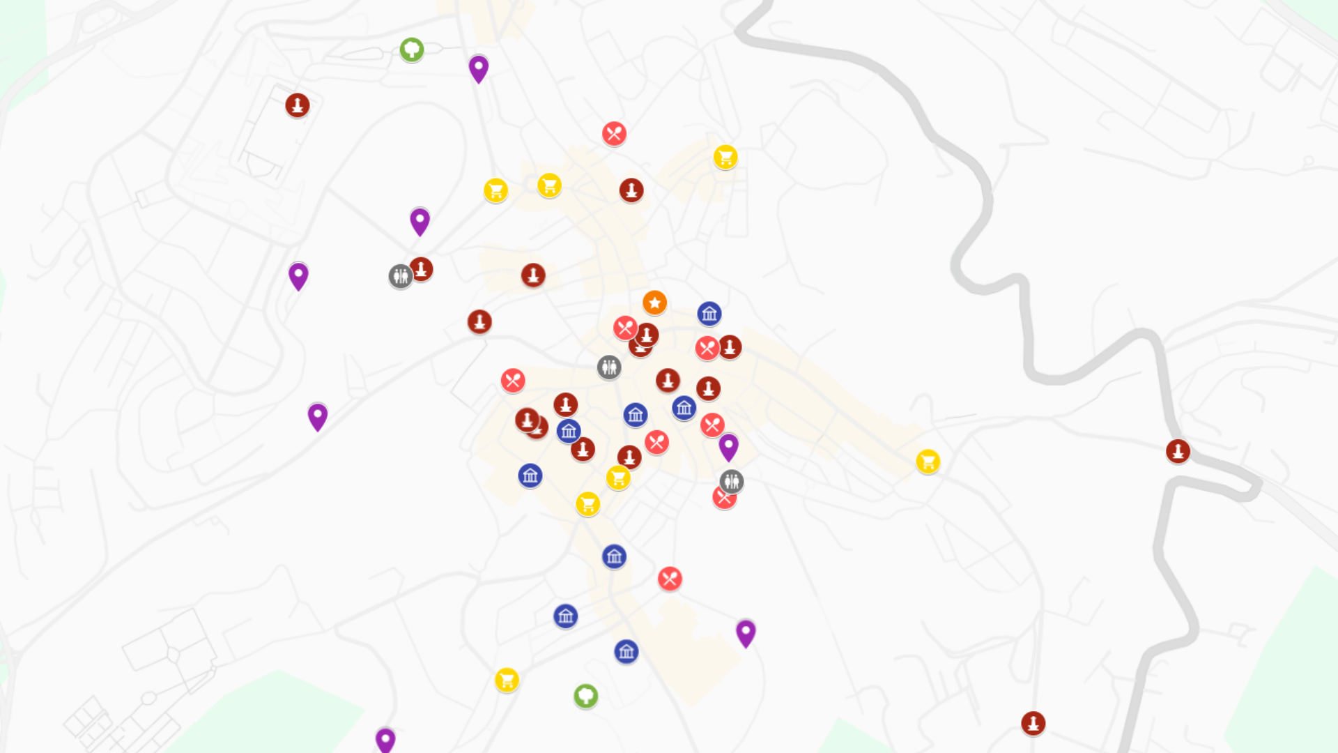 Siena - kompletna mapa turystyczna