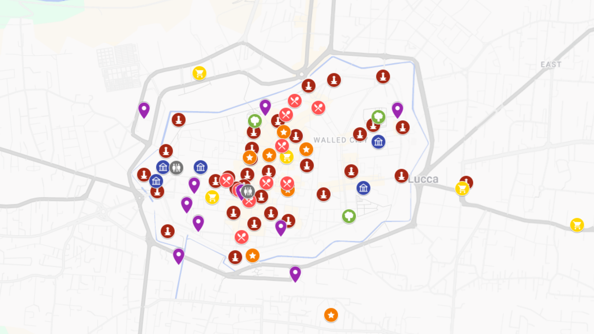Lukka - kompletna mapa turystyczna